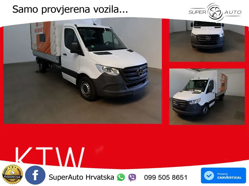Mercedes-Benz Sprinter 315CDI Pritsche,3,5m Ladelänge,Klima 150 KS