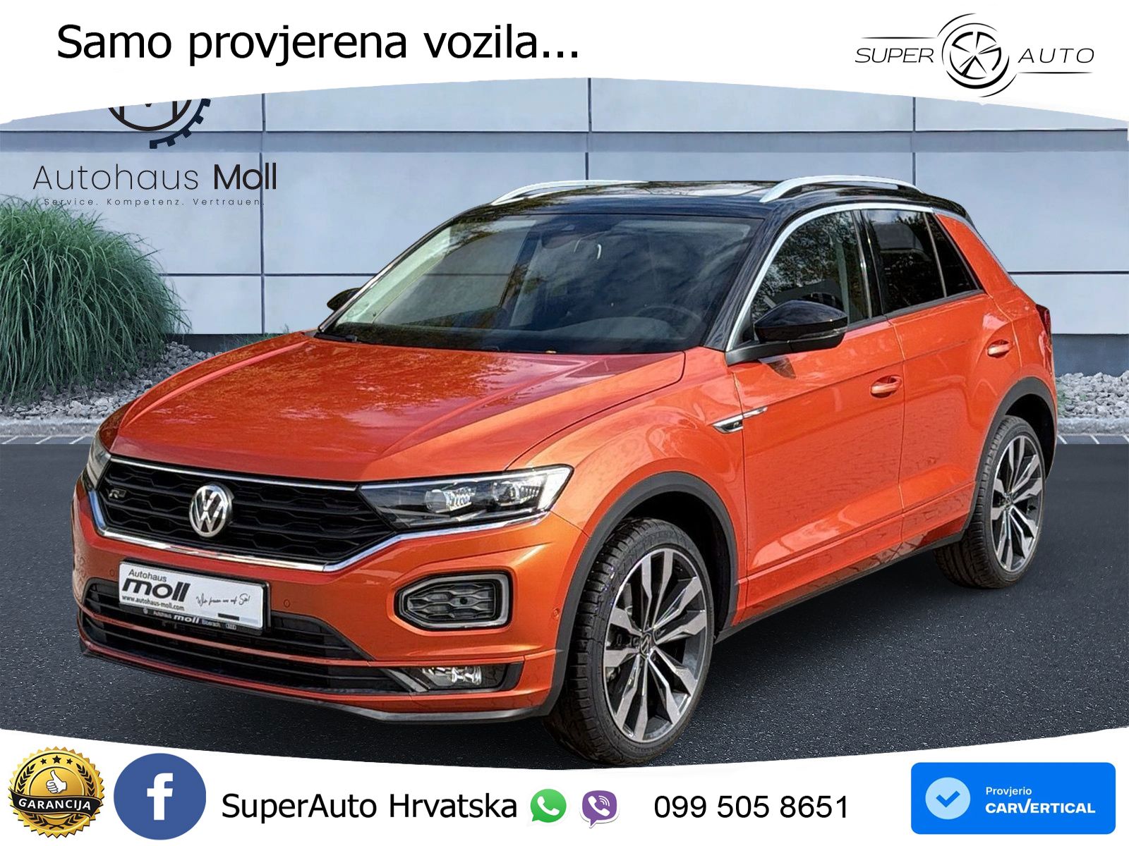 Volkswagen T-Roc 1.5 TSI (150 KS) DSG LED+GR SJED+ACC