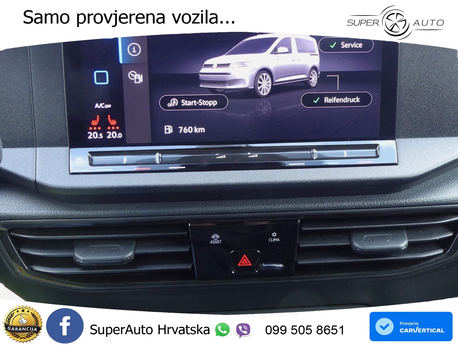 Volkswagen Caddy Cargo *4M*ALUCA*AHK*SHZ*Standh.* 122 KS