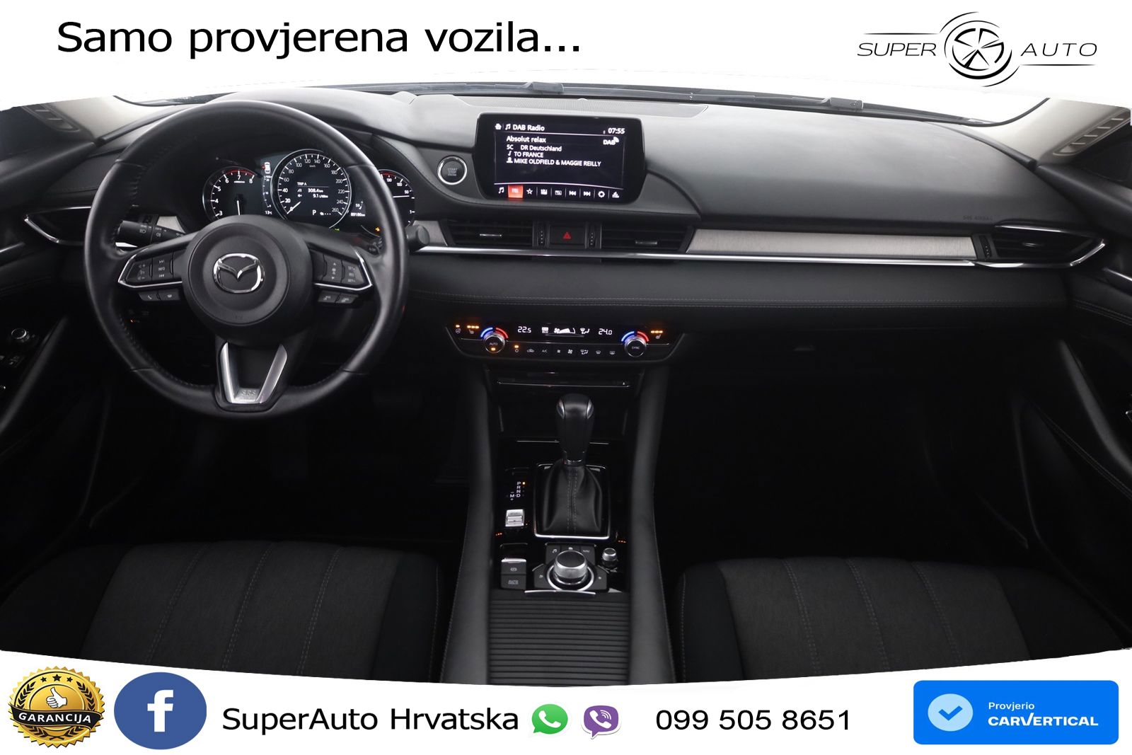 Mazda 6 Sport Combi 2.5 SKYACTIV-G (194 KS) SKYACTIV-Drive LED+GR SJED+ACC
