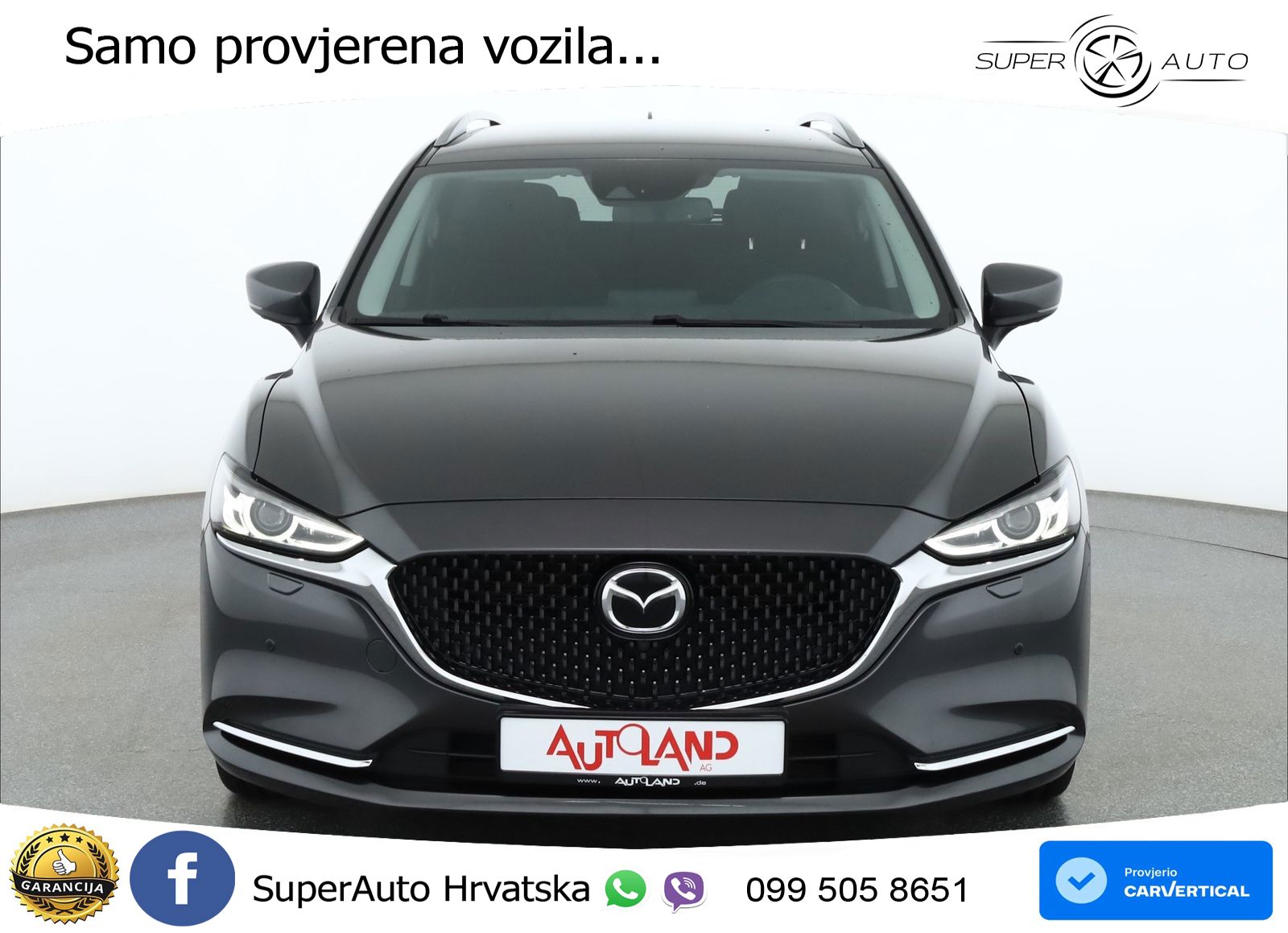 Mazda 6 Sport Combi 2.5 SKYACTIV-G (194 KS) SKYACTIV-Drive LED+GR SJED+ACC