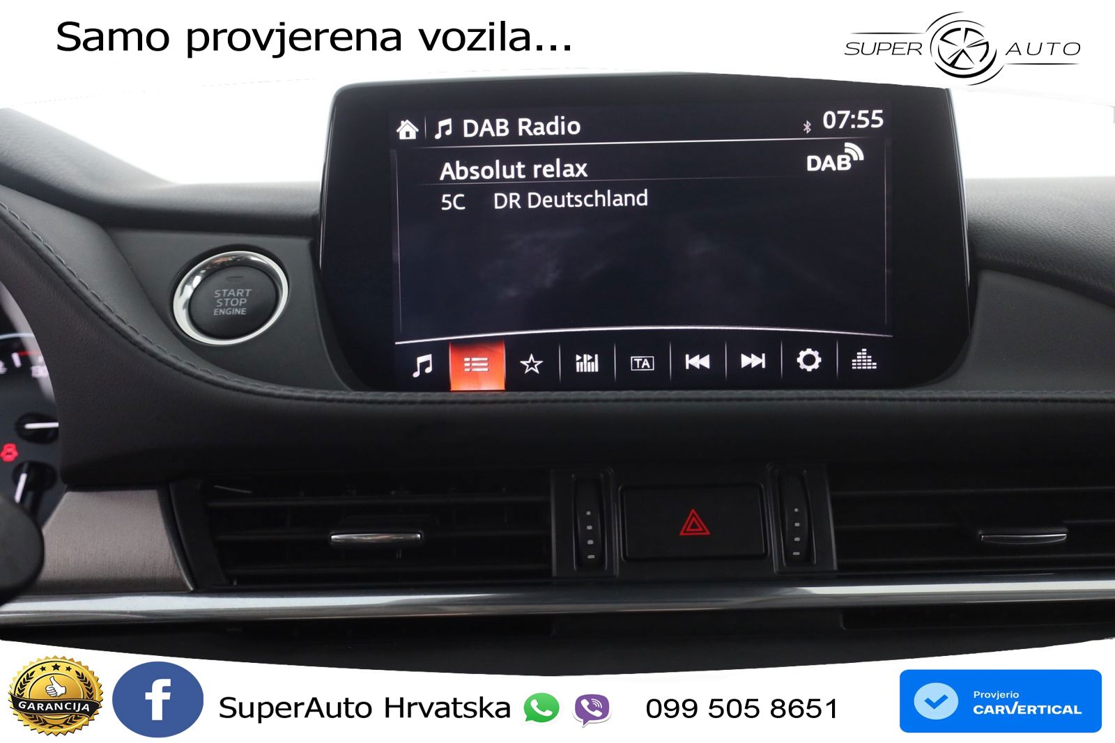 Mazda 6 Sport Combi 2.5 SKYACTIV-G (194 KS) SKYACTIV-Drive LED+GR SJED+ACC