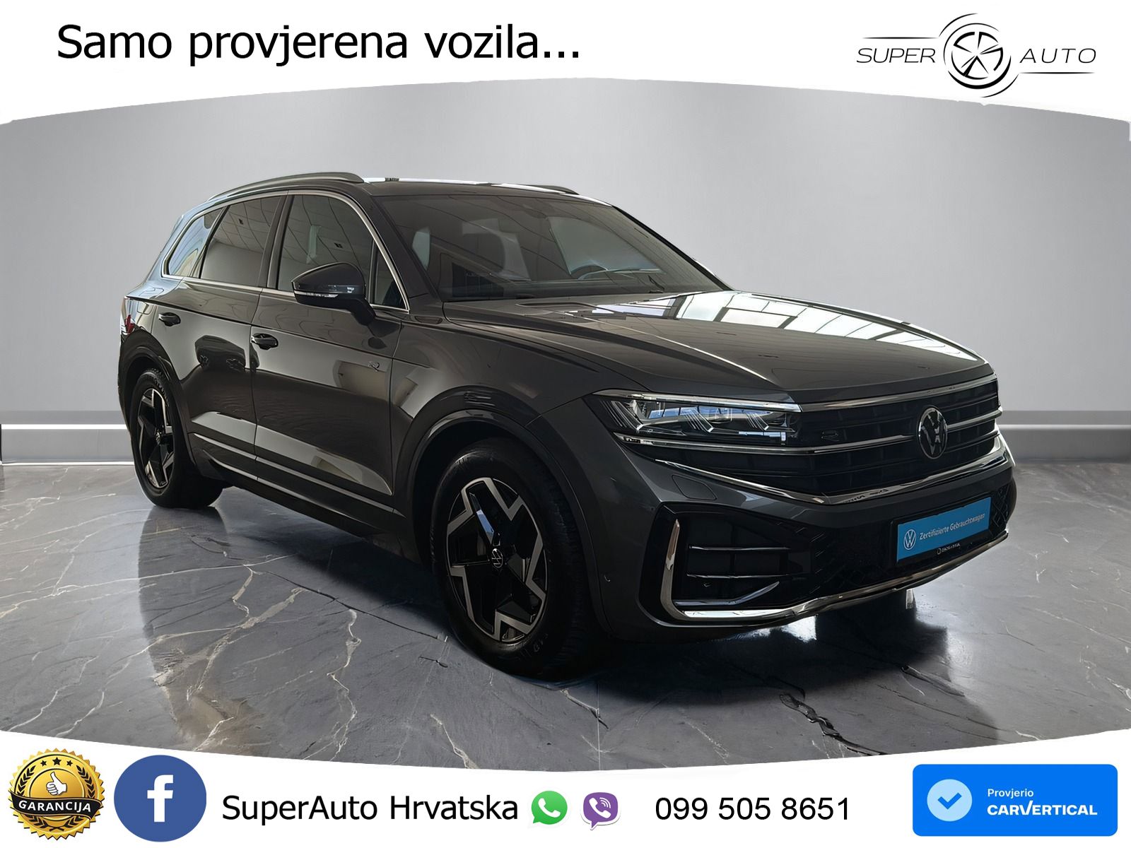 Volkswagen Touareg 3.0 V6 TDI (231 KS) 4MOTION Tiptronic ZRAČNI+ACC+4xGR SJED+KAM