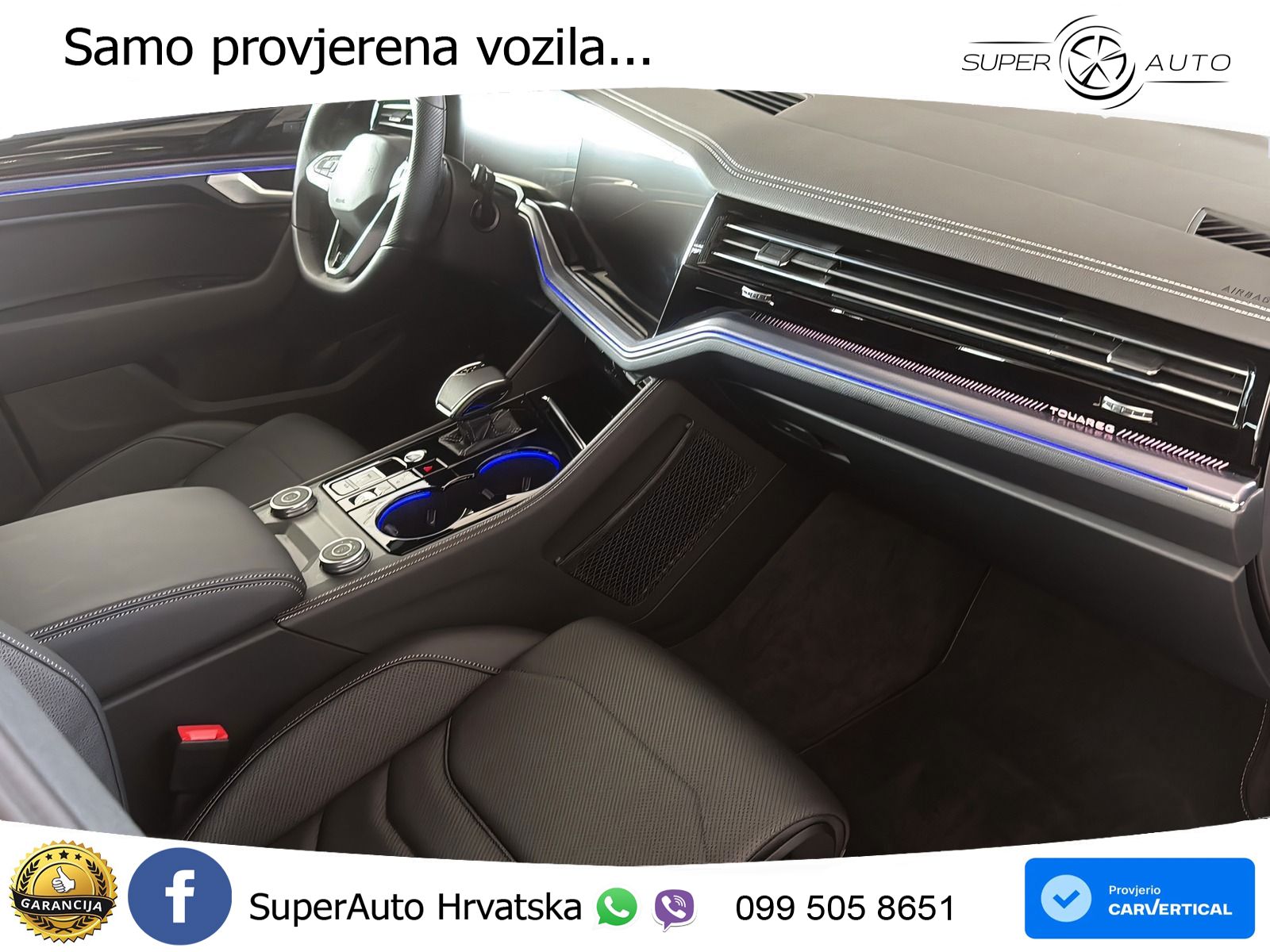 Volkswagen Touareg 3.0 V6 TDI (231 KS) 4MOTION Tiptronic ZRAČNI+ACC+4xGR SJED+KAM