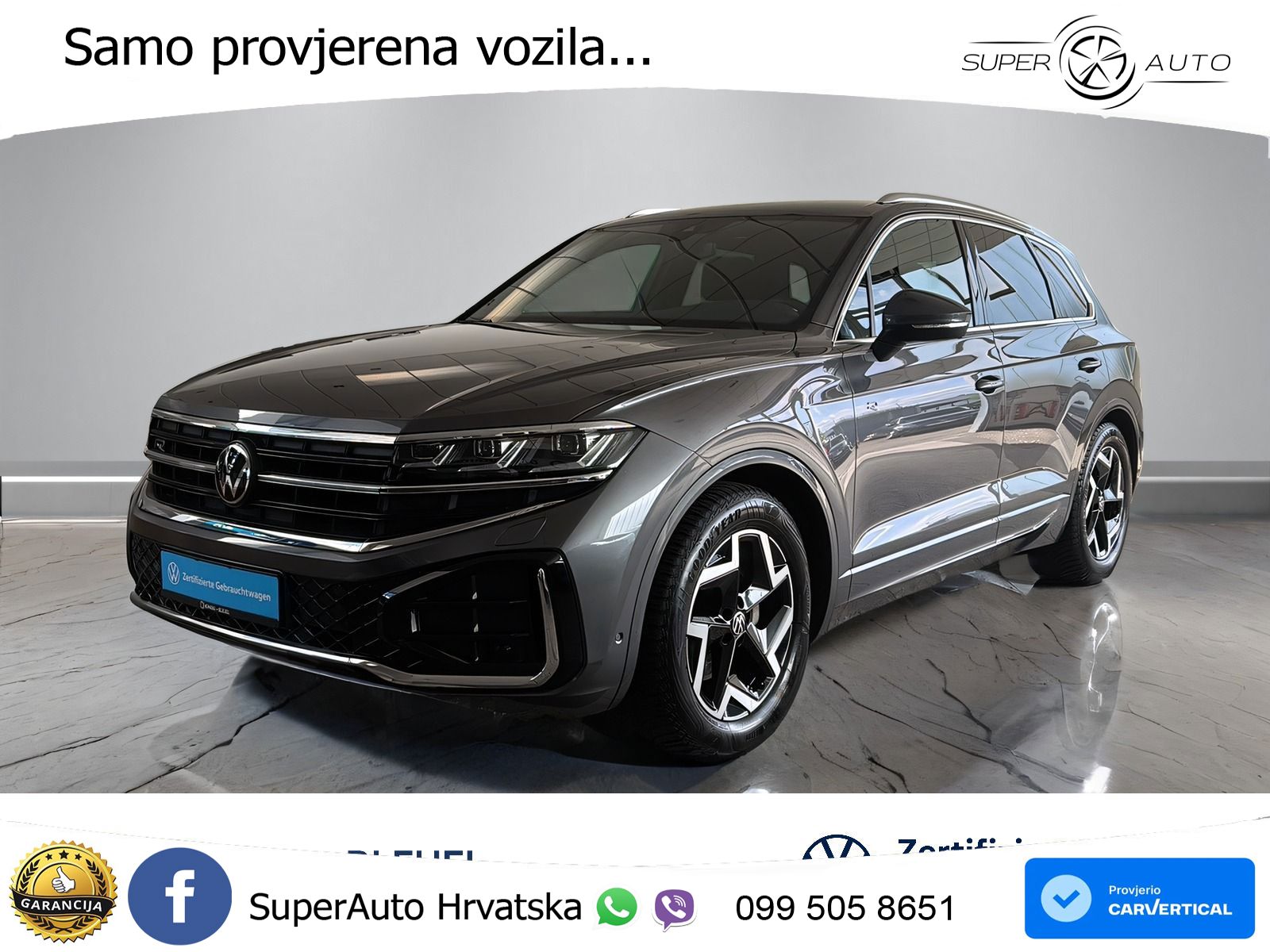Volkswagen Touareg 3.0 V6 TDI (231 KS) 4MOTION Tiptronic ZRAČNI+ACC+4xGR SJED+KAM