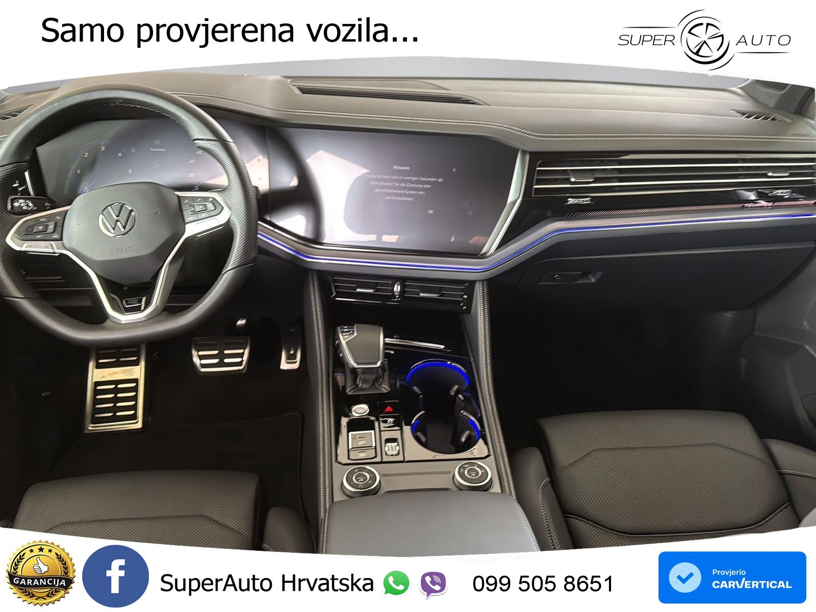 Volkswagen Touareg 3.0 V6 TDI (231 KS) 4MOTION Tiptronic ZRAČNI+ACC+4xGR SJED+KAM