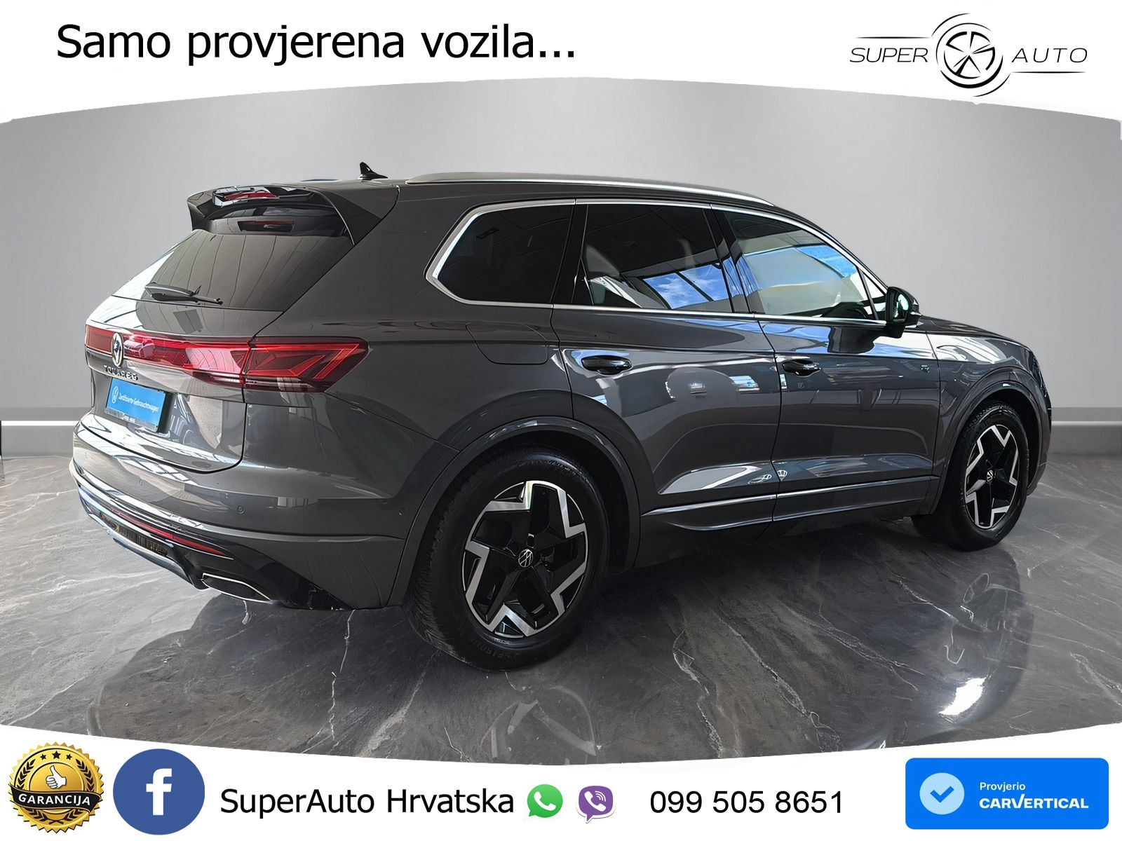 Volkswagen Touareg 3.0 V6 TDI (231 KS) 4MOTION Tiptronic ZRAČNI+ACC+4xGR SJED+KAM