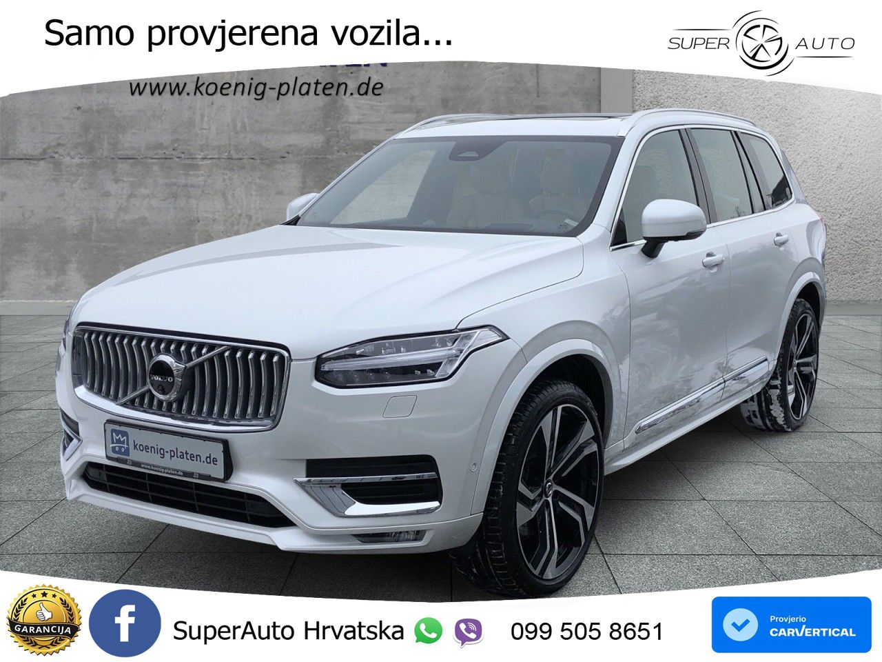 Volvo XC90 2.0 B5 Diesel AWD Automatic LED+GR SJED+ACC