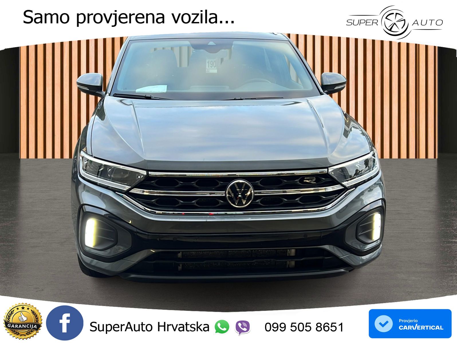 Volkswagen T-Roc 1.5 TSI (150 KS) DSG R-Line LED+GR SJED+ACC