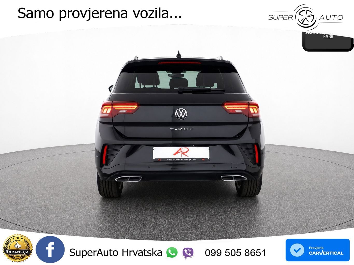Volkswagen T-Roc 1.5 TSI (150 KS) DSG R-Line LED+GR SJED+ACC