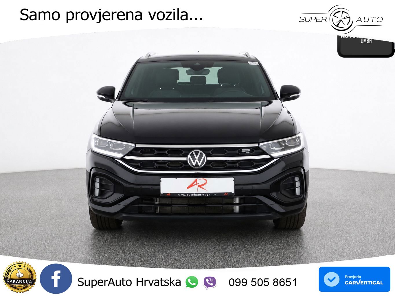 Volkswagen T-Roc 1.5 TSI (150 KS) DSG R-Line LED+GR SJED+ACC