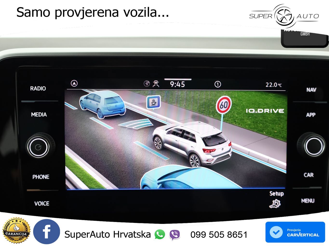 Volkswagen T-Roc 1.5 TSI (150 KS) DSG R-Line LED+GR SJED+ACC