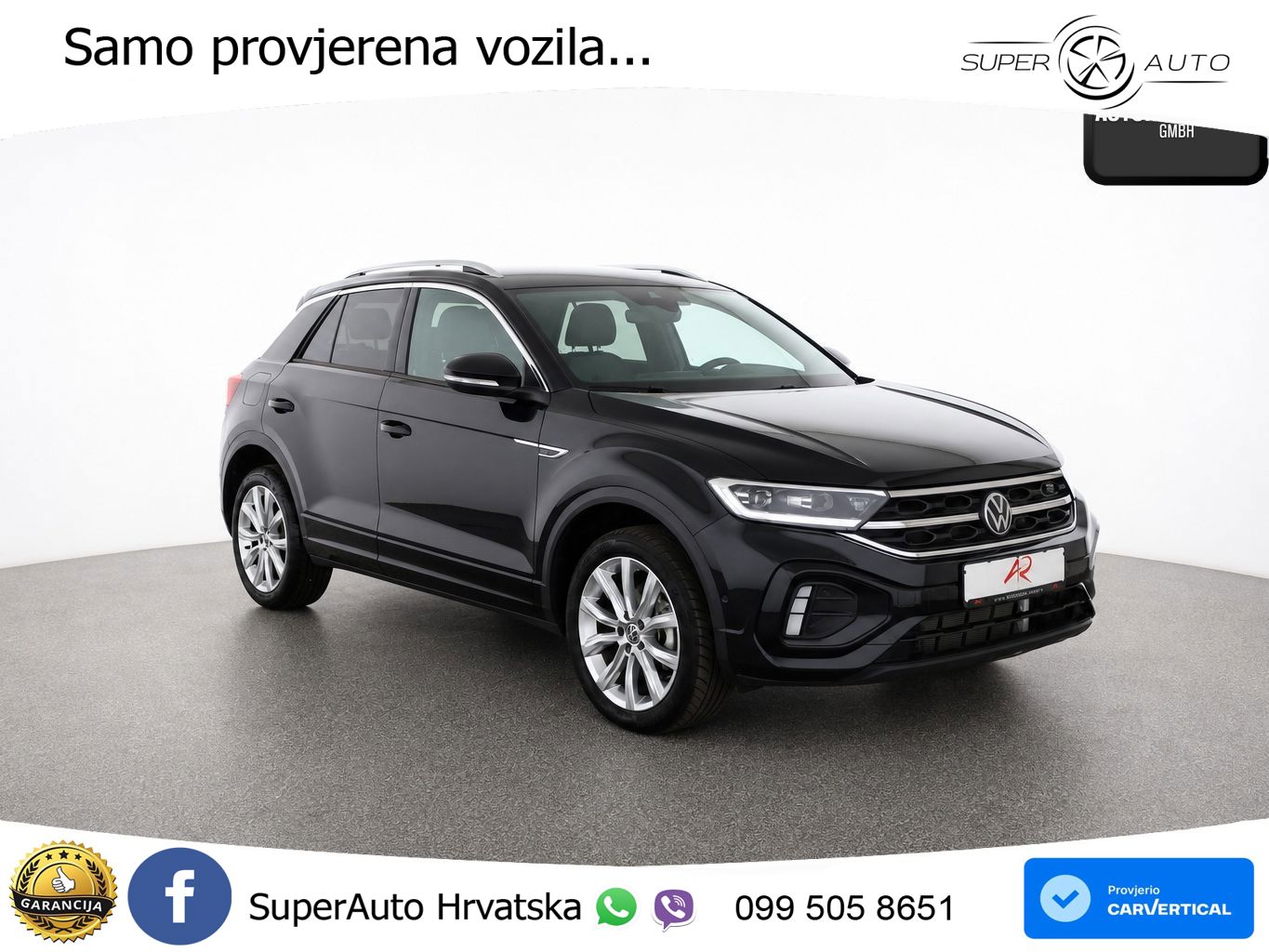 Volkswagen T-Roc 1.5 TSI (150 KS) DSG R-Line LED+GR SJED+ACC