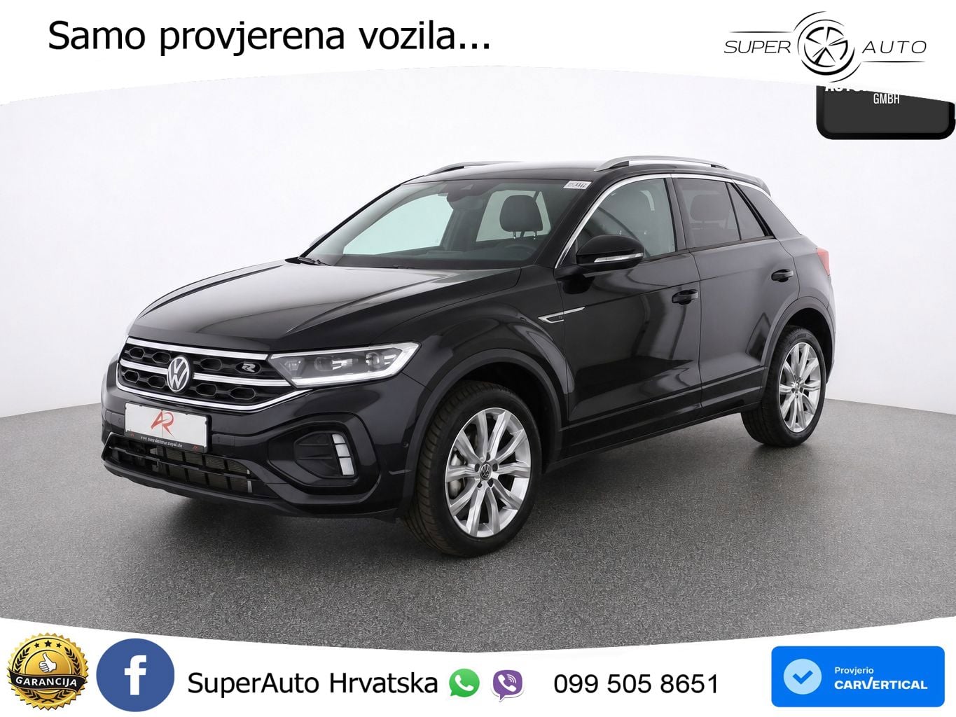 Volkswagen T-Roc 1.5 TSI (150 KS) DSG R-Line LED+GR SJED+ACC