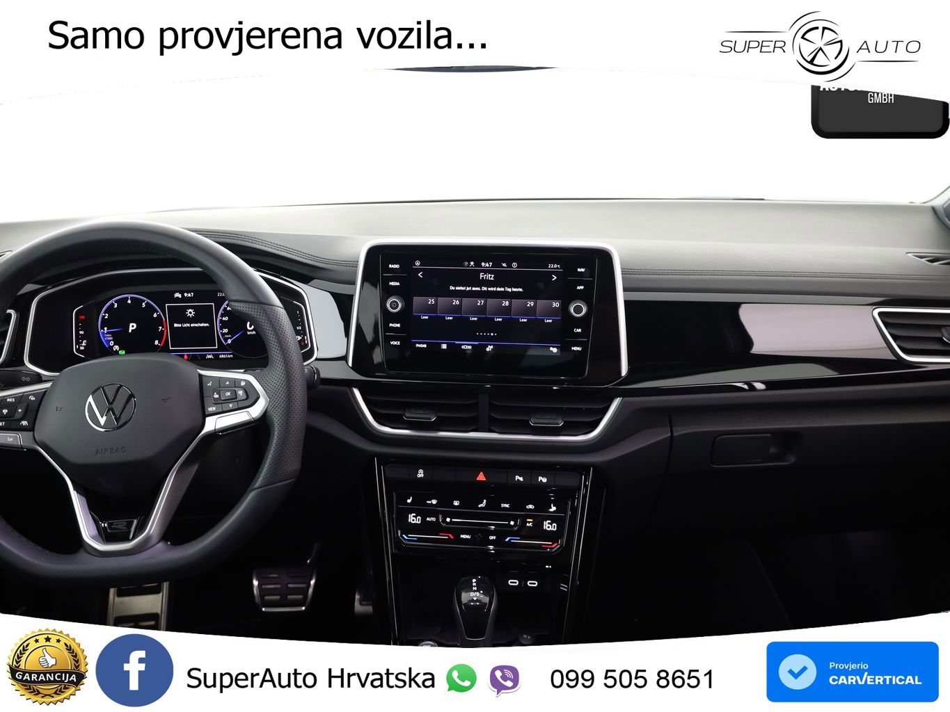 Volkswagen T-Roc 1.5 TSI (150 KS) DSG R-Line LED+GR SJED+ACC