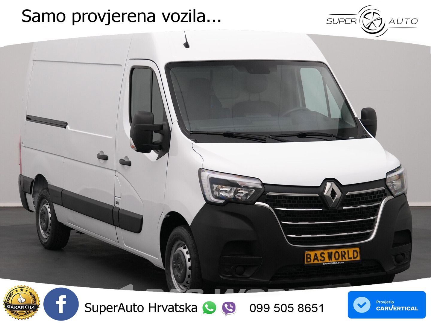 Renault Master 150PK L2H2 Airco Cruise Camera Parkeersen 150 KS