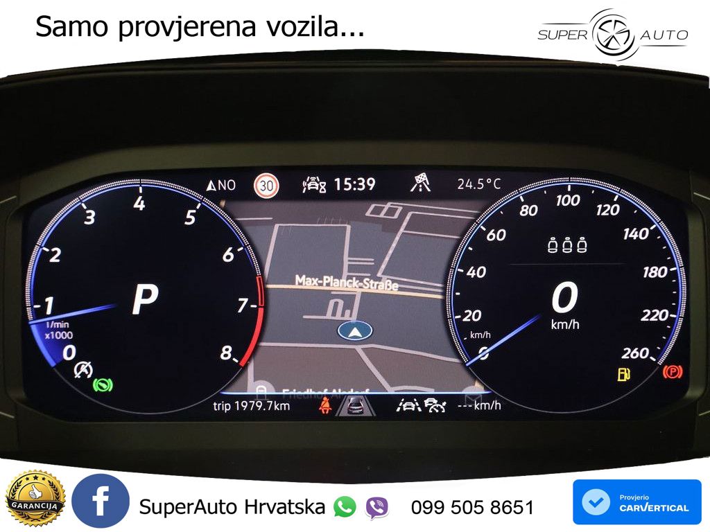 Volkswagen T-Roc 1.5 TSI (150 KS) DSG MATRIX+GR SJED+KAM