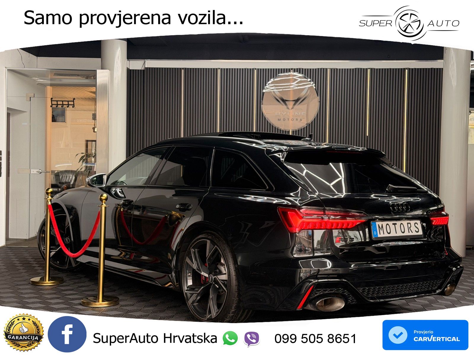Audi RS6 Avant 4.0 TFSI V8 (600 KS) quattro Tiptronic LED+GR SJED+ACC