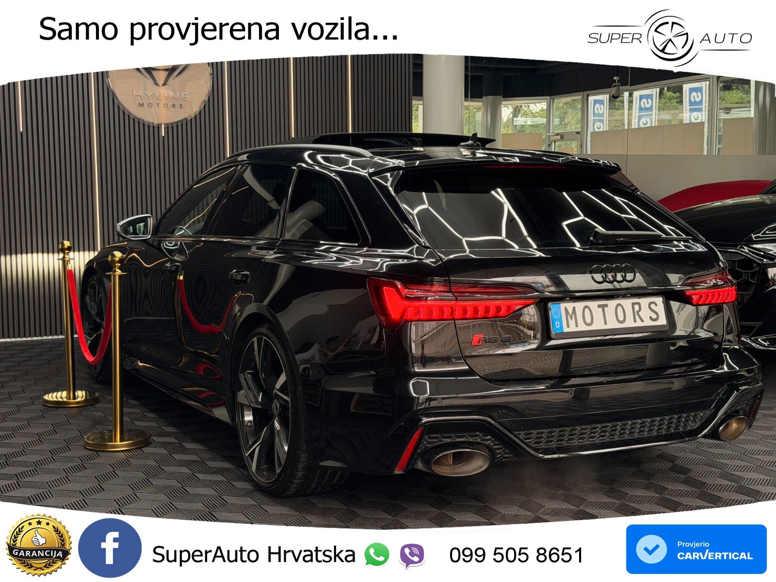 Audi RS6 Avant 4.0 TFSI V8 (600 KS) quattro Tiptronic LED+GR SJED+ACC