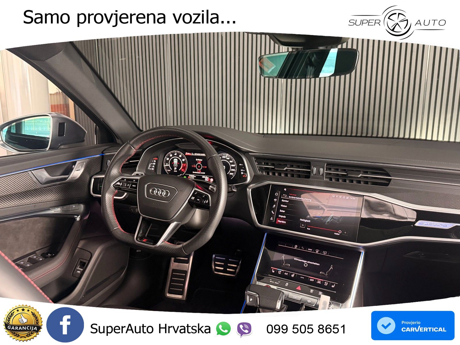 Audi RS6 Avant 4.0 TFSI V8 (600 KS) quattro Tiptronic LED+GR SJED+ACC