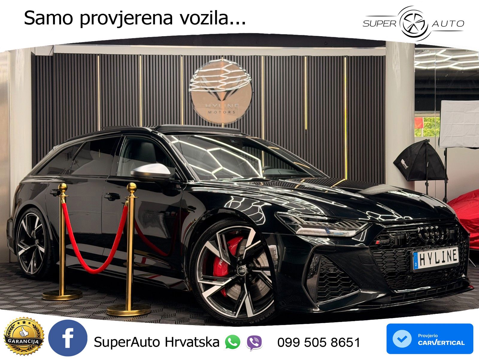 Audi RS6 Avant 4.0 TFSI V8 (600 KS) quattro Tiptronic LED+GR SJED+ACC