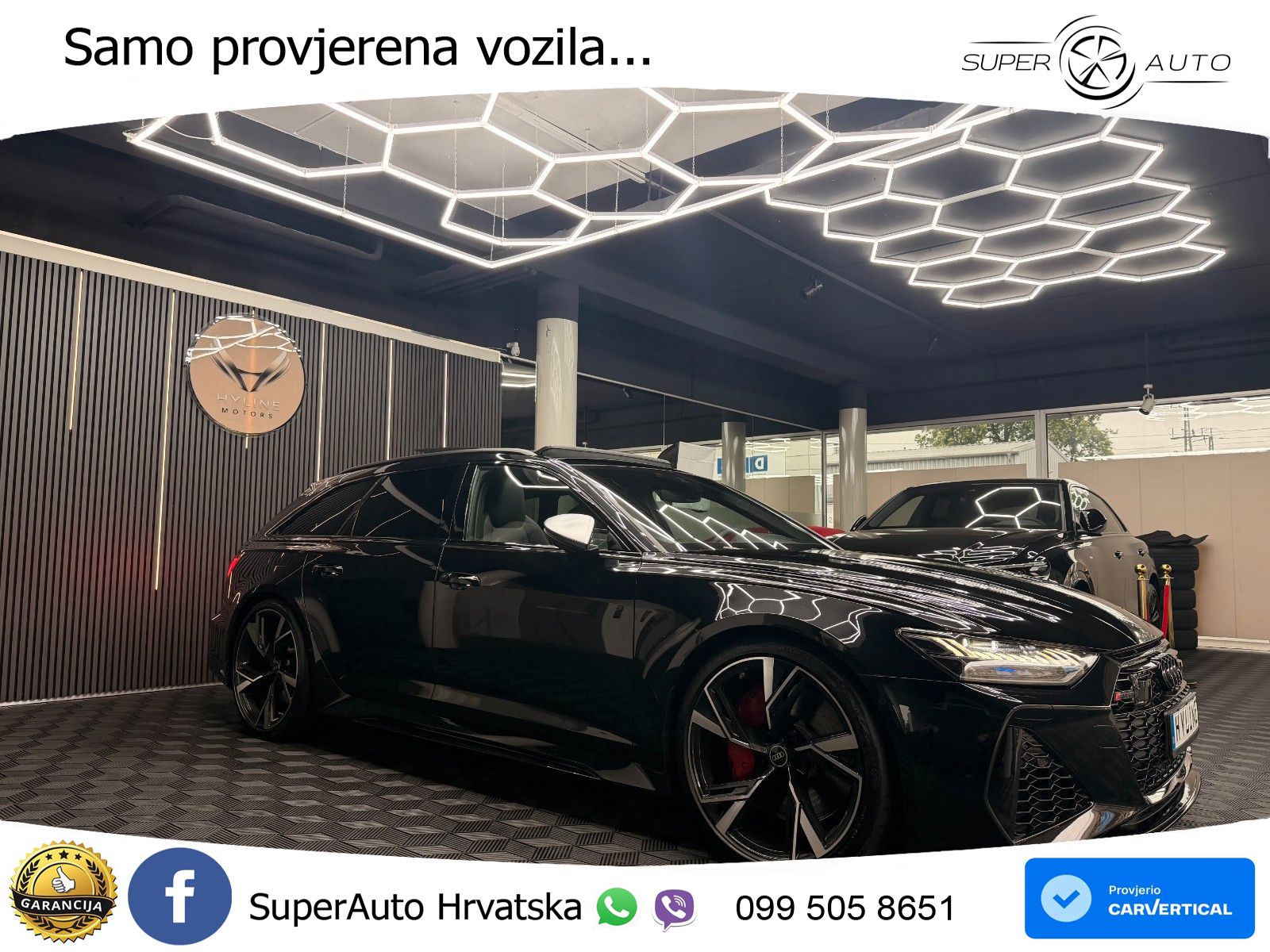 Audi RS6 Avant 4.0 TFSI V8 (600 KS) quattro Tiptronic LED+GR SJED+ACC
