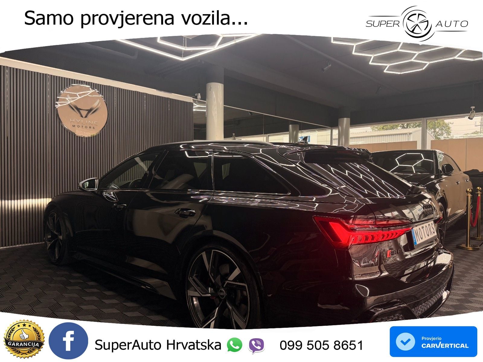 Audi RS6 Avant 4.0 TFSI V8 (600 KS) quattro Tiptronic LED+GR SJED+ACC