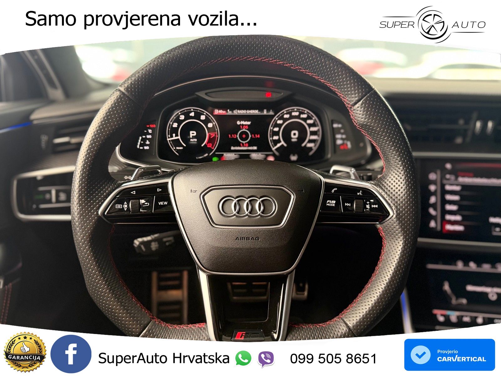 Audi RS6 Avant 4.0 TFSI V8 (600 KS) quattro Tiptronic LED+GR SJED+ACC