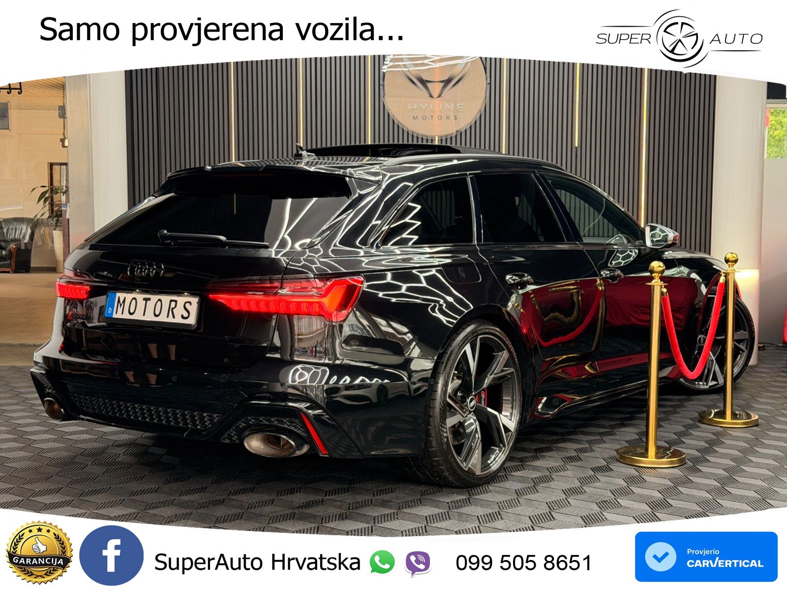 Audi RS6 Avant 4.0 TFSI V8 (600 KS) quattro Tiptronic LED+GR SJED+ACC