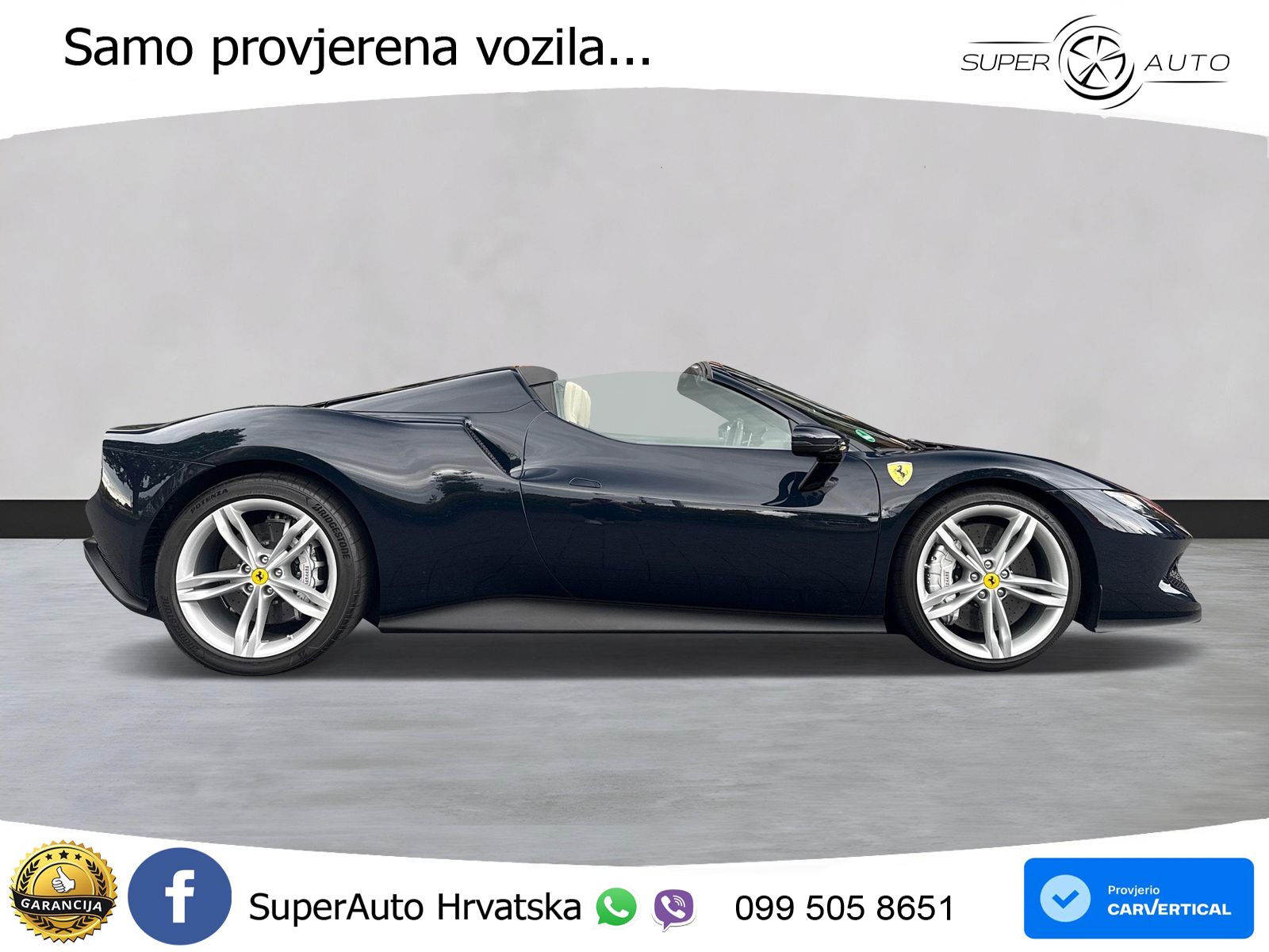 Ferrari 296 GTS 3.0 V6 (830 KS) F1 DCT