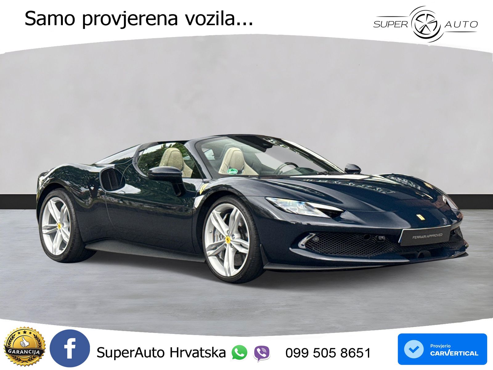 Ferrari 296 GTS 3.0 V6 (830 KS) F1 DCT