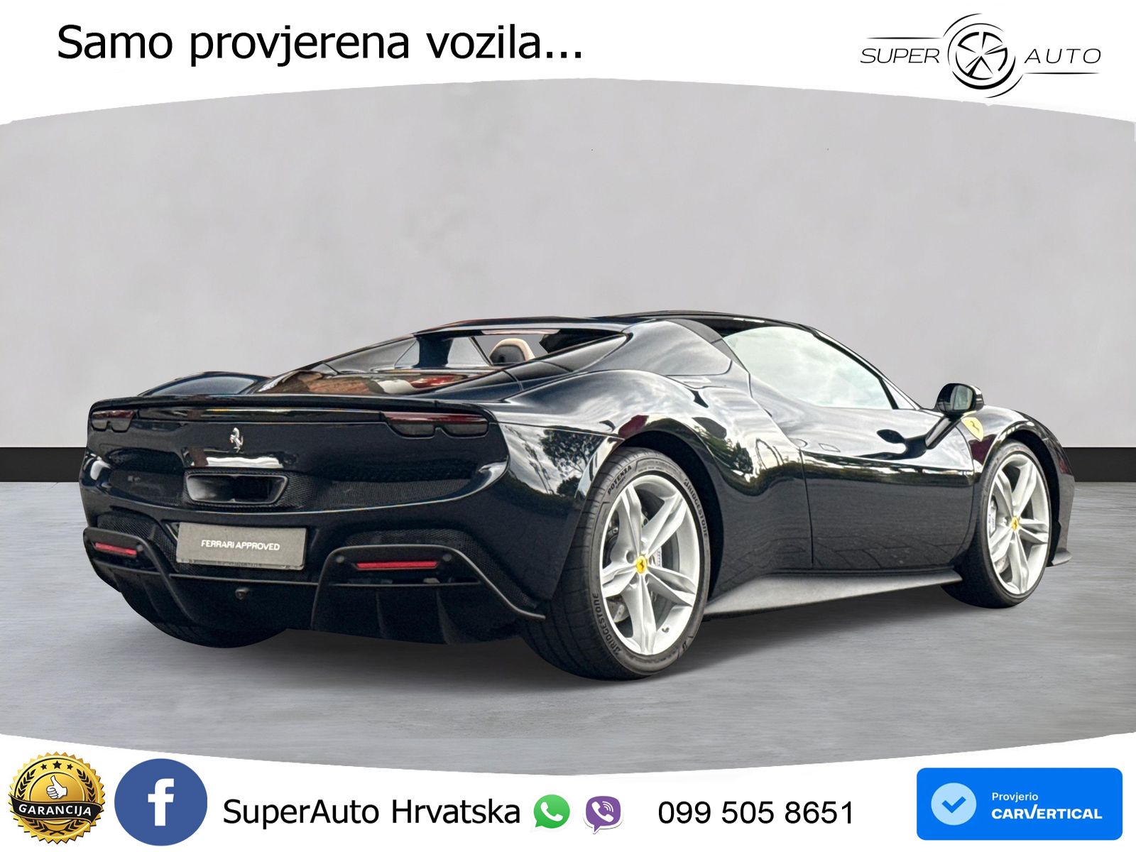 Ferrari 296 GTS 3.0 V6 (830 KS) F1 DCT