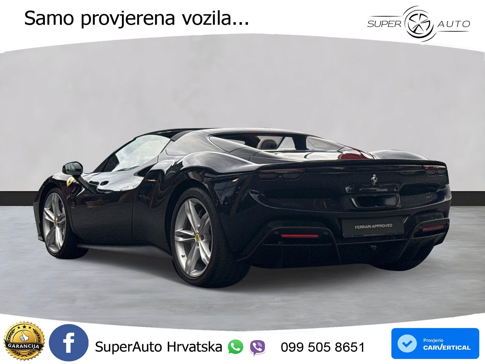 Ferrari 296 GTS 3.0 V6 (830 KS) F1 DCT