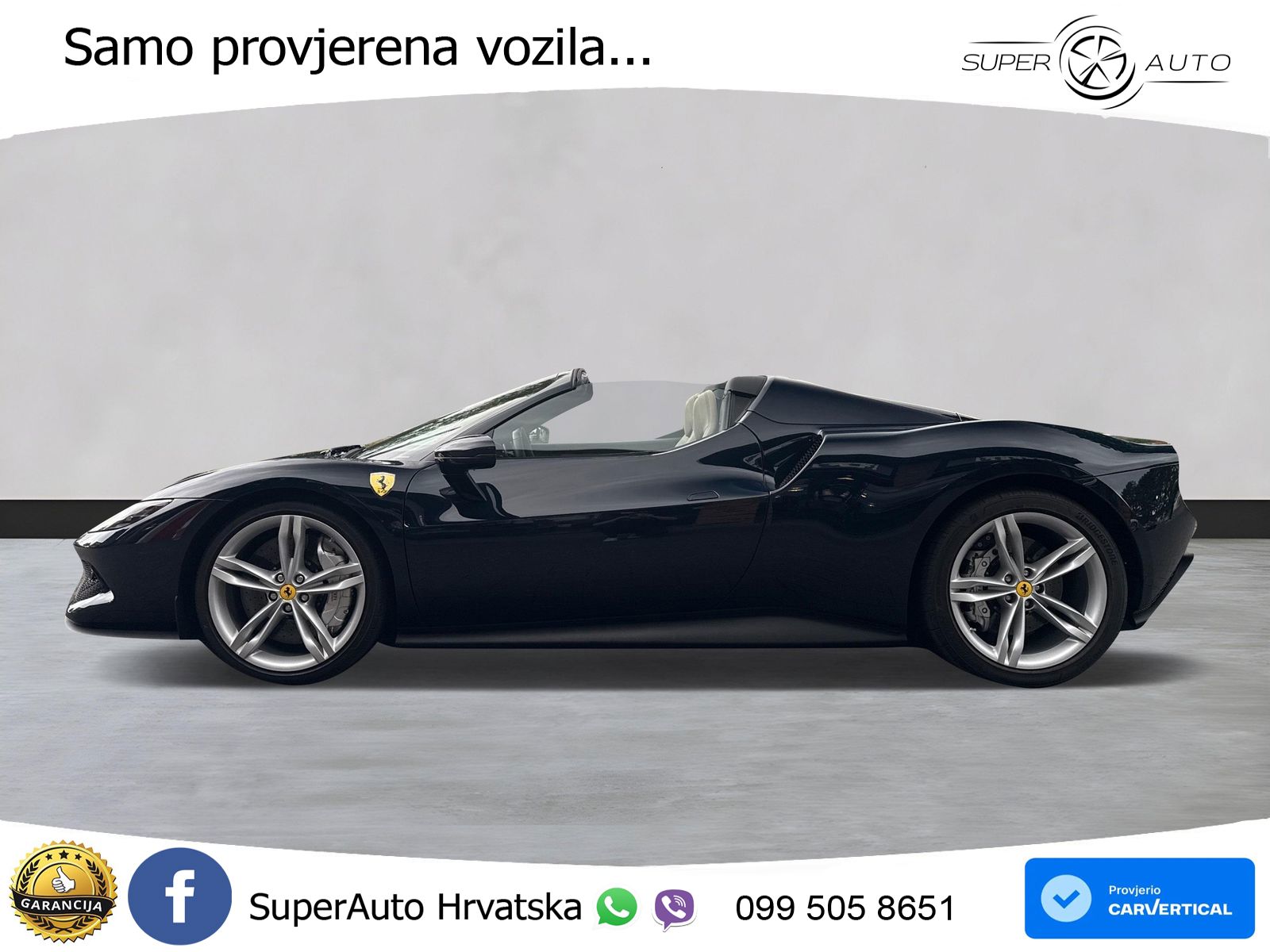 Ferrari 296 GTS 3.0 V6 (830 KS) F1 DCT