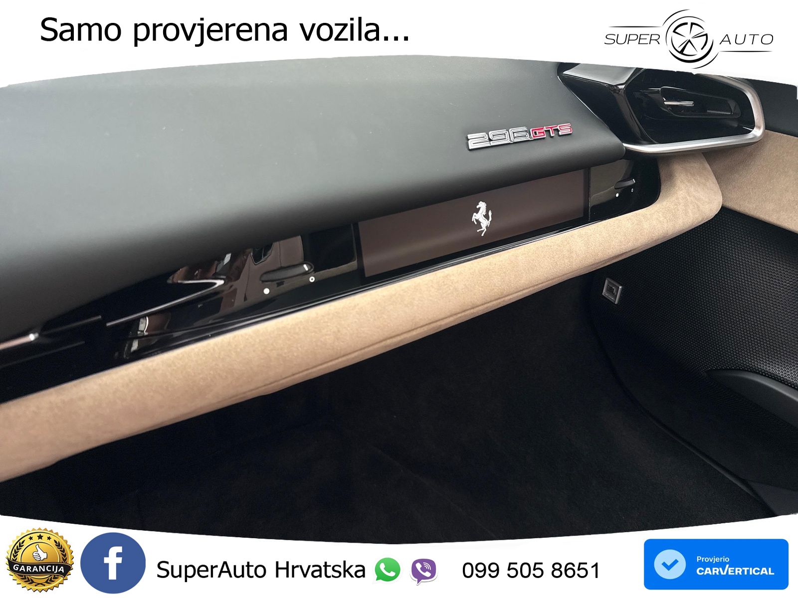 Ferrari 296 GTS 3.0 V6 (830 KS) F1 DCT