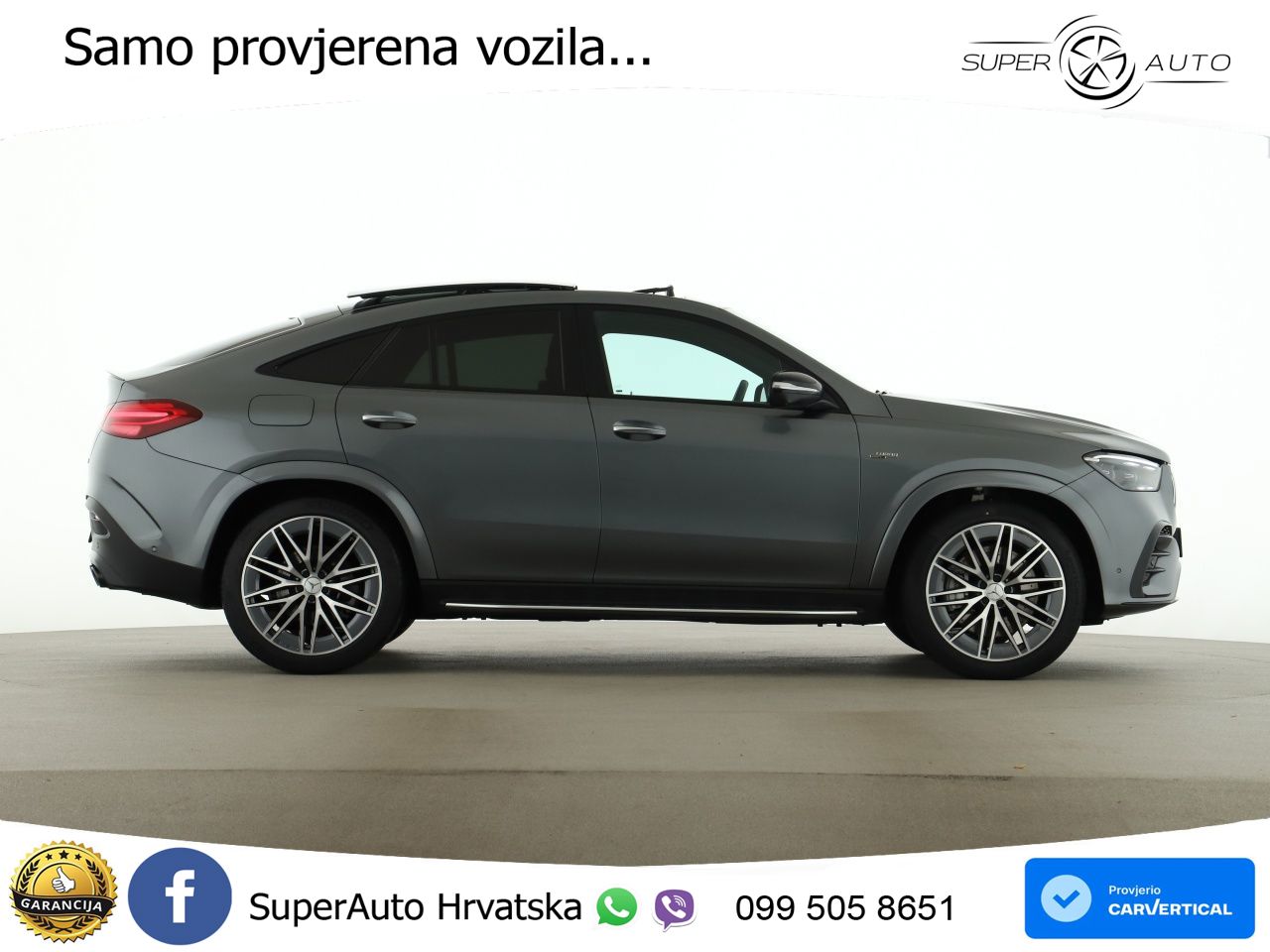 Mercedes AMG GLE Coupe 53 (435 KS) EQ Boost 4MATIC+ AMG SPEEDSHIFT TCT 9G ACC+HEAD+4xGR SJED+360+PANO