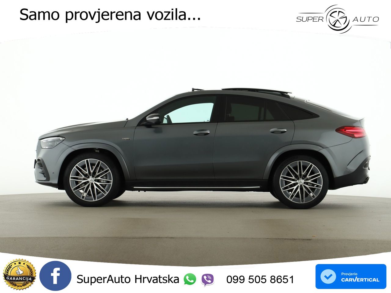 Mercedes AMG GLE Coupe 53 (435 KS) EQ Boost 4MATIC+ AMG SPEEDSHIFT TCT 9G ACC+HEAD+4xGR SJED+360+PANO