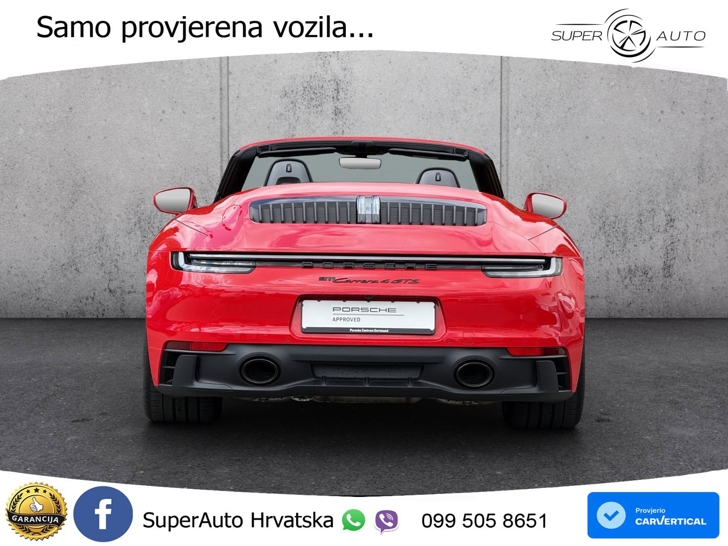 Porsche 911 Carrera 4 GTS Cabriolet 3.0 (480 KS) PDK