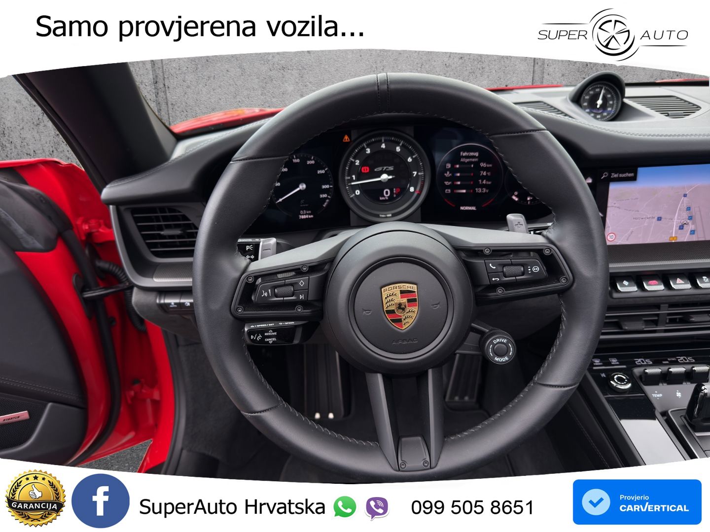 Porsche 911 Carrera 4 GTS Cabriolet 3.0 (480 KS) PDK