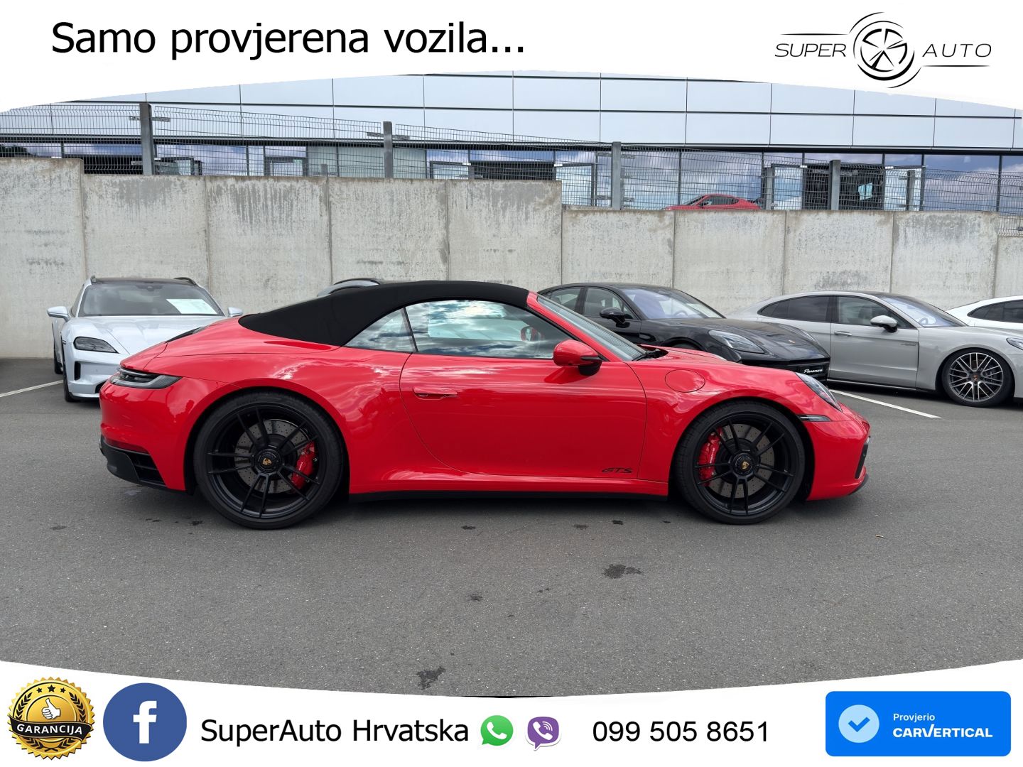 Porsche 911 Carrera 4 GTS Cabriolet 3.0 (480 KS) PDK