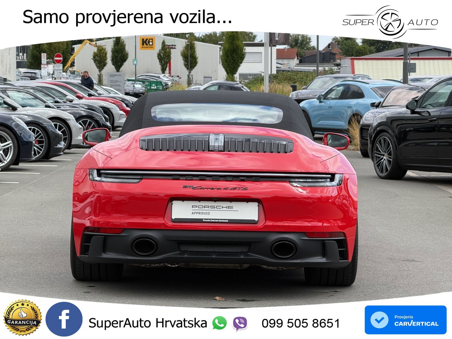 Porsche 911 Carrera 4 GTS Cabriolet 3.0 (480 KS) PDK
