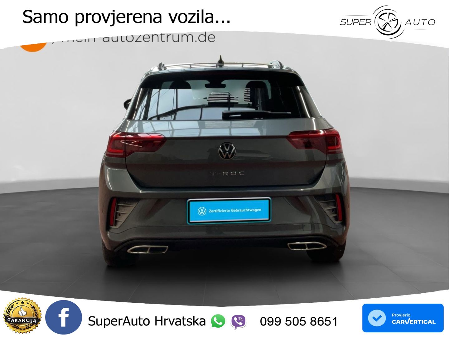 Volkswagen T-Roc 1.5 TSI (150 KS) R-Line MATRIX+GR SJED+KAM