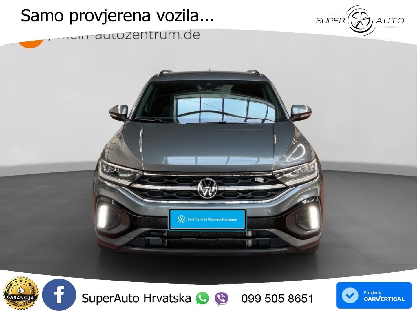 Volkswagen T-Roc 1.5 TSI (150 KS) R-Line MATRIX+GR SJED+KAM