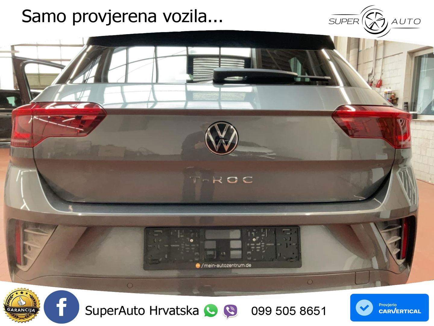 Volkswagen T-Roc 1.5 TSI (150 KS) R-Line MATRIX+GR SJED+KAM