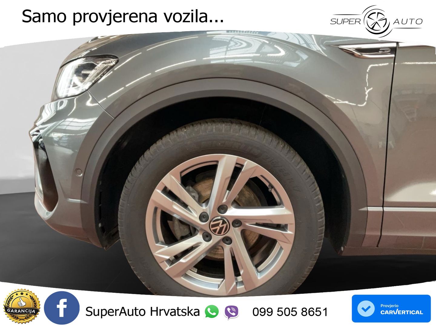 Volkswagen T-Roc 1.5 TSI (150 KS) R-Line MATRIX+GR SJED+KAM