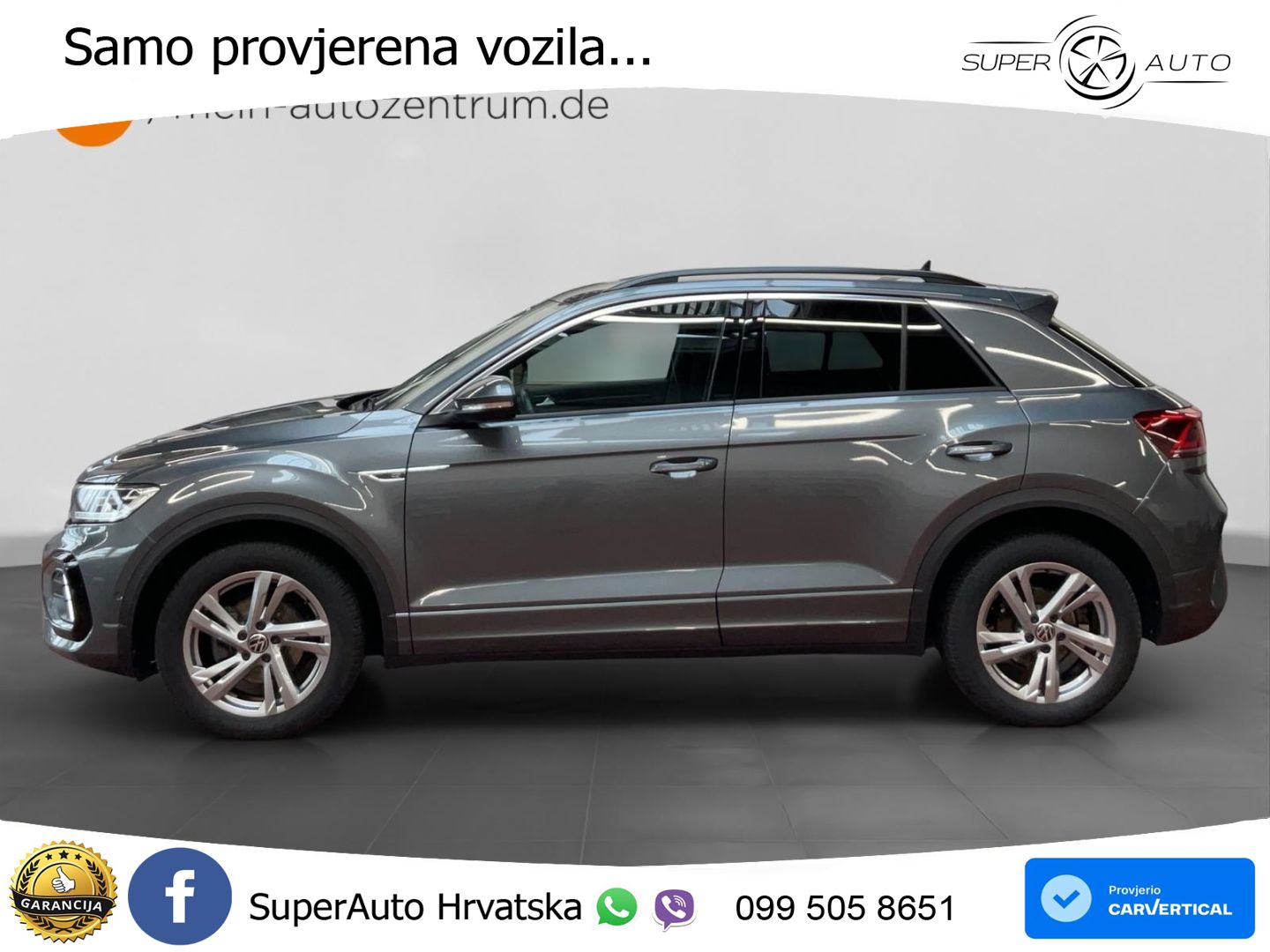 Volkswagen T-Roc 1.5 TSI (150 KS) R-Line MATRIX+GR SJED+KAM