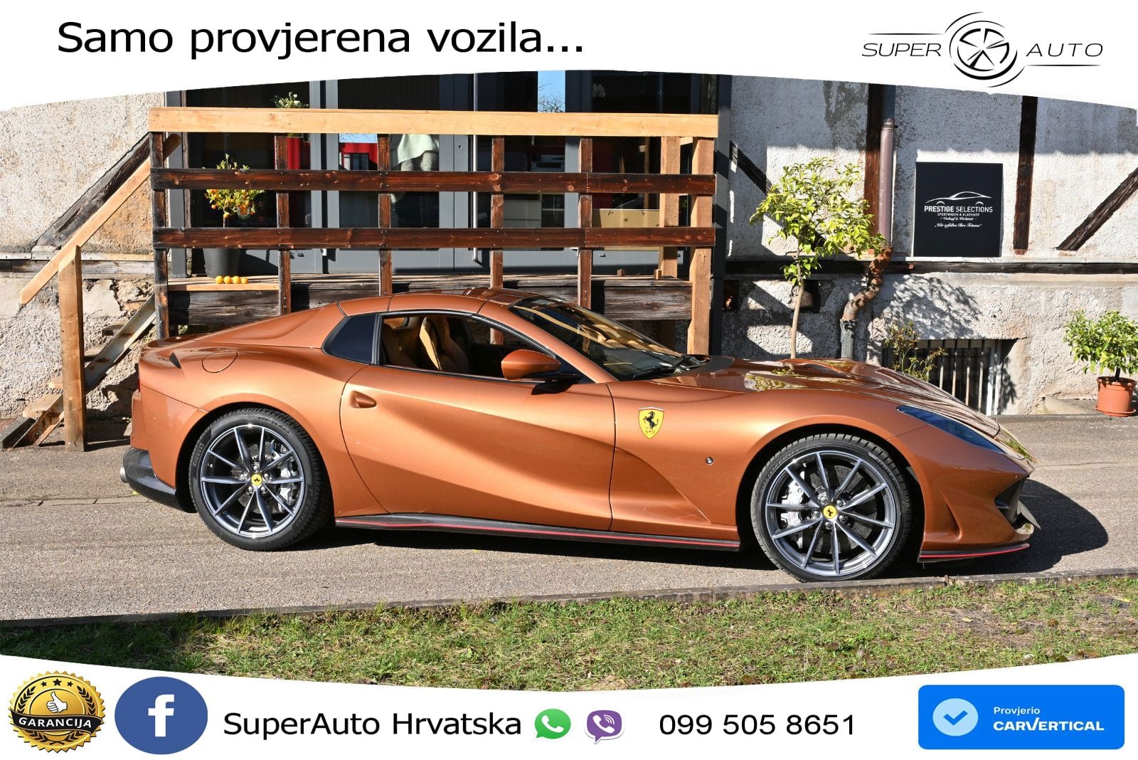 Ferrari 812 GTS 6.5 V12 (800 KS) DCT