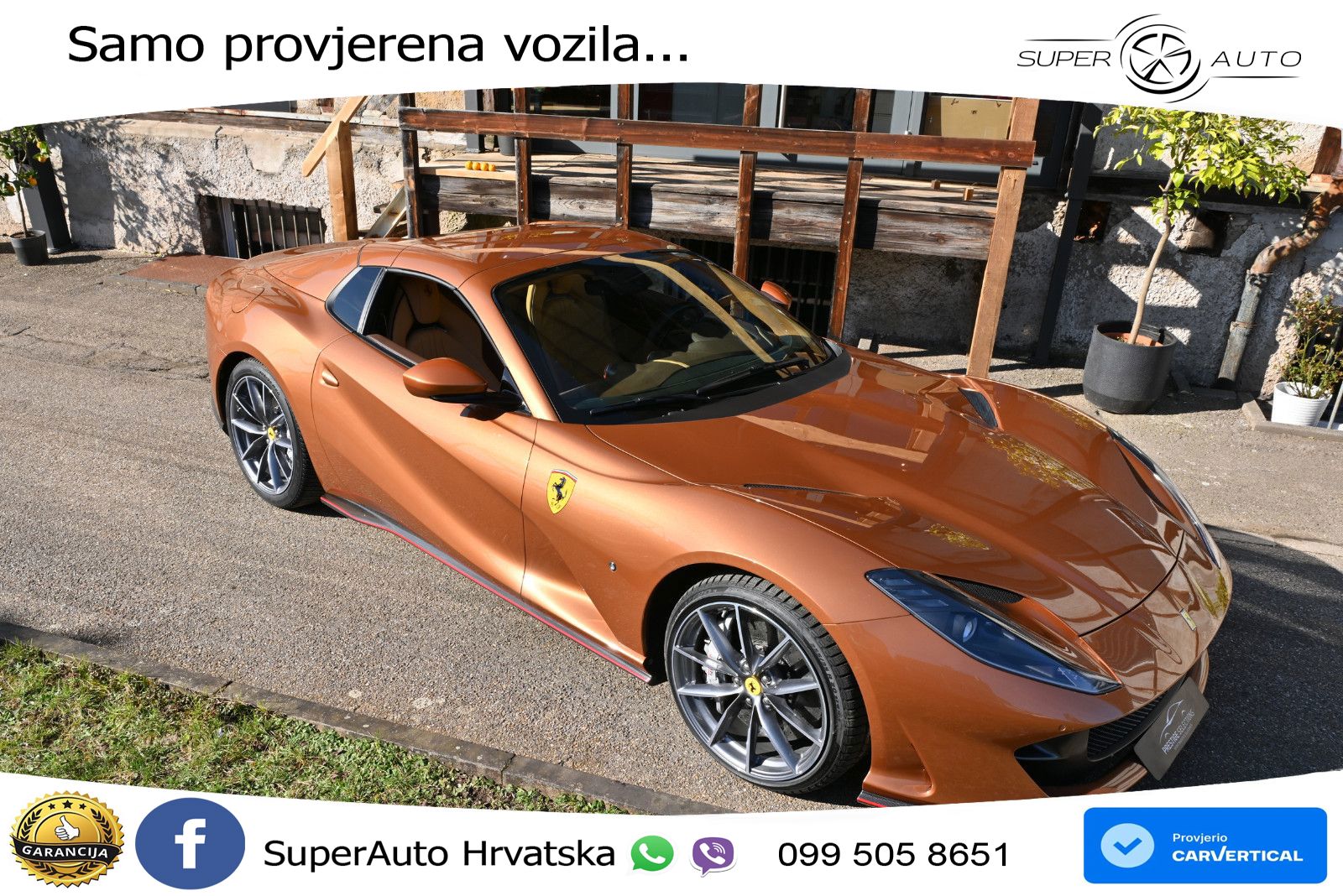 Ferrari 812 GTS 6.5 V12 (800 KS) DCT