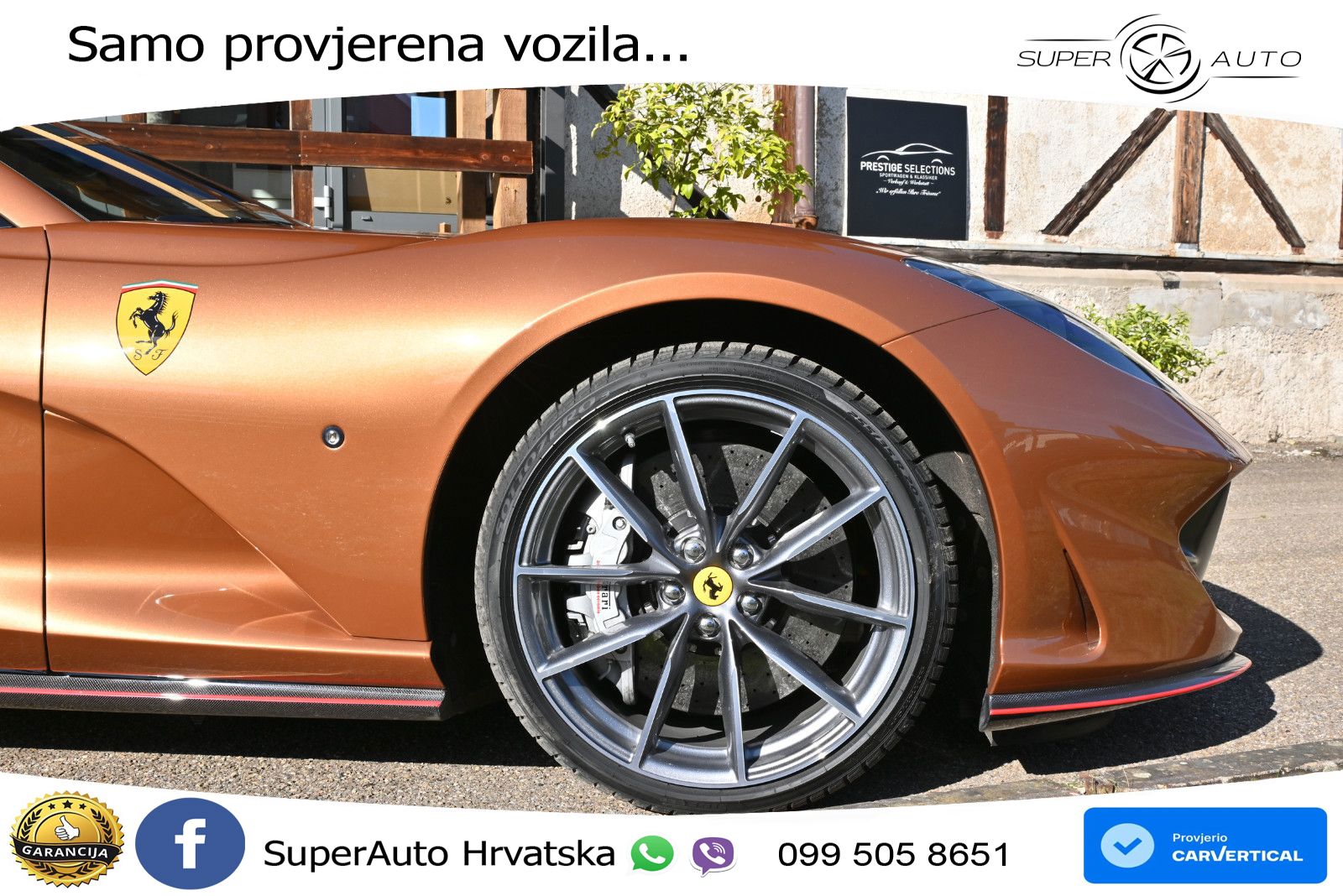 Ferrari 812 GTS 6.5 V12 (800 KS) DCT