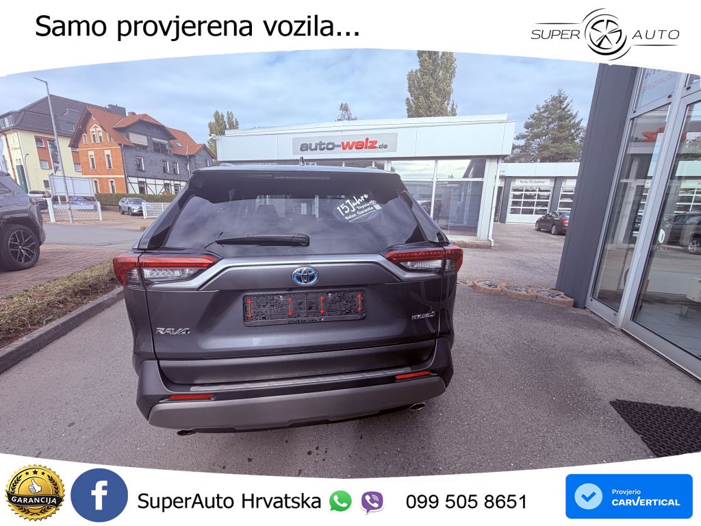 Toyota RAV4 2.5 (222 KS) Hybrid AWD-i eCVT LED+GR SJED+ACC